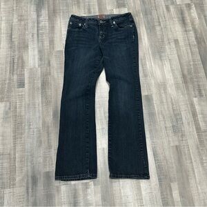 NoBoundaries butterfly embroidered dark jeans size JR 13